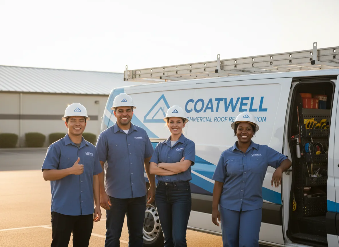 Commercial roof coating company in Neffs, PA